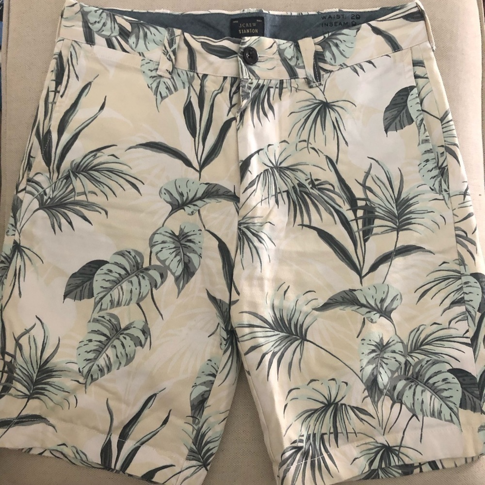 J. Crew Stanton Pattered Shorts